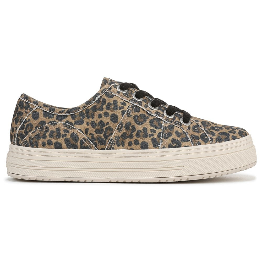 Super Smile Sneaker - Leopard Canvas