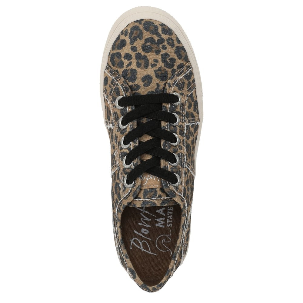 Super Smile Sneaker - Leopard Canvas