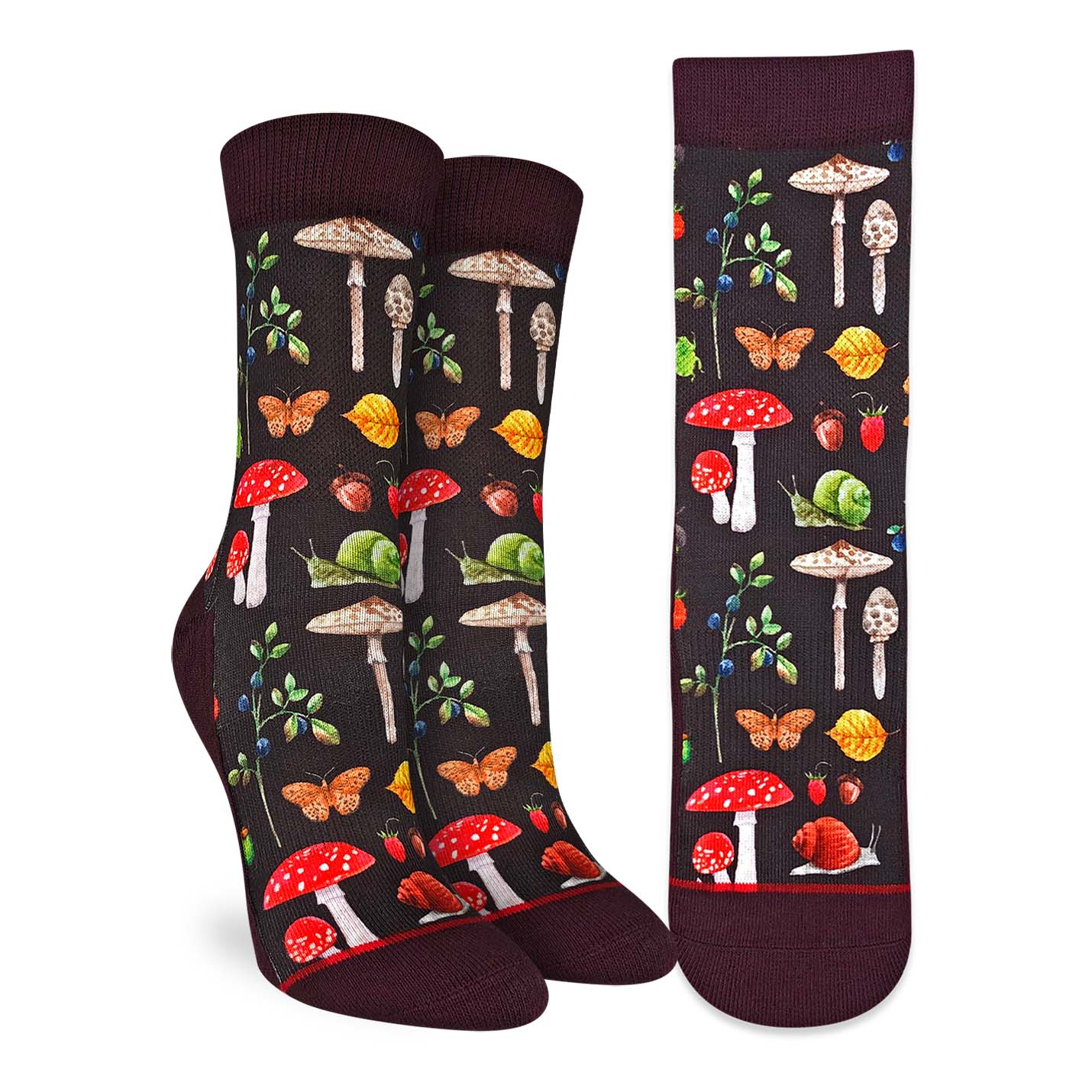Women's Mushrooms, Snails and Bugs Socks