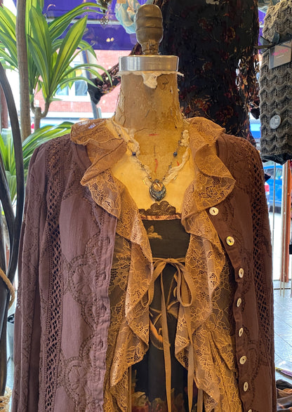 Ceramic Bird from Spain Necklace