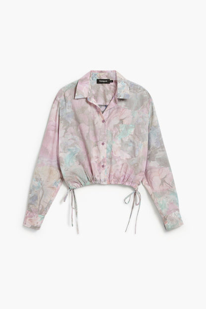 Short Shirt w/ Ties - Floral