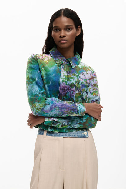 Denim Jacket - Wild Garden