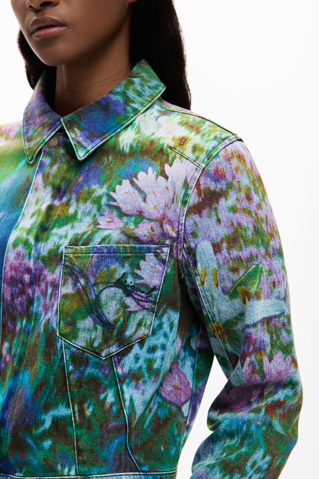 Denim Jacket - Wild Garden