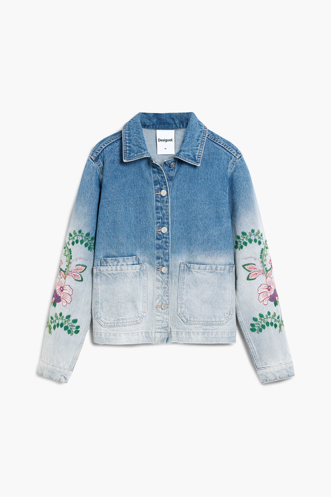 Denim Jacket - Flowers