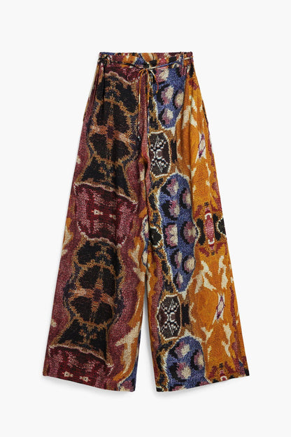 Printed Palazzo Pants