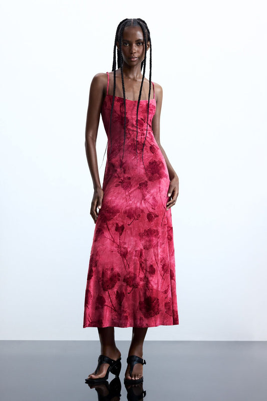 Floral Strappy Dress