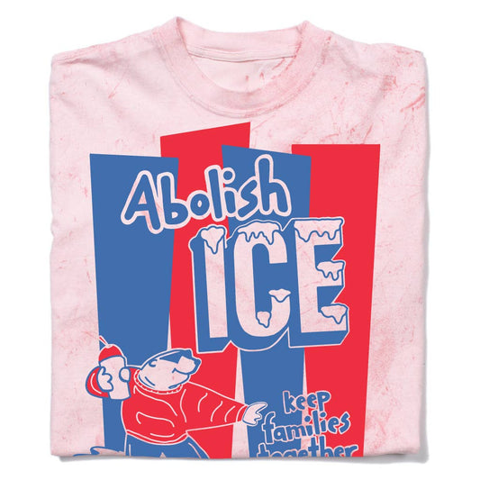 Abolish ICE Heavyweight Graphic Tee