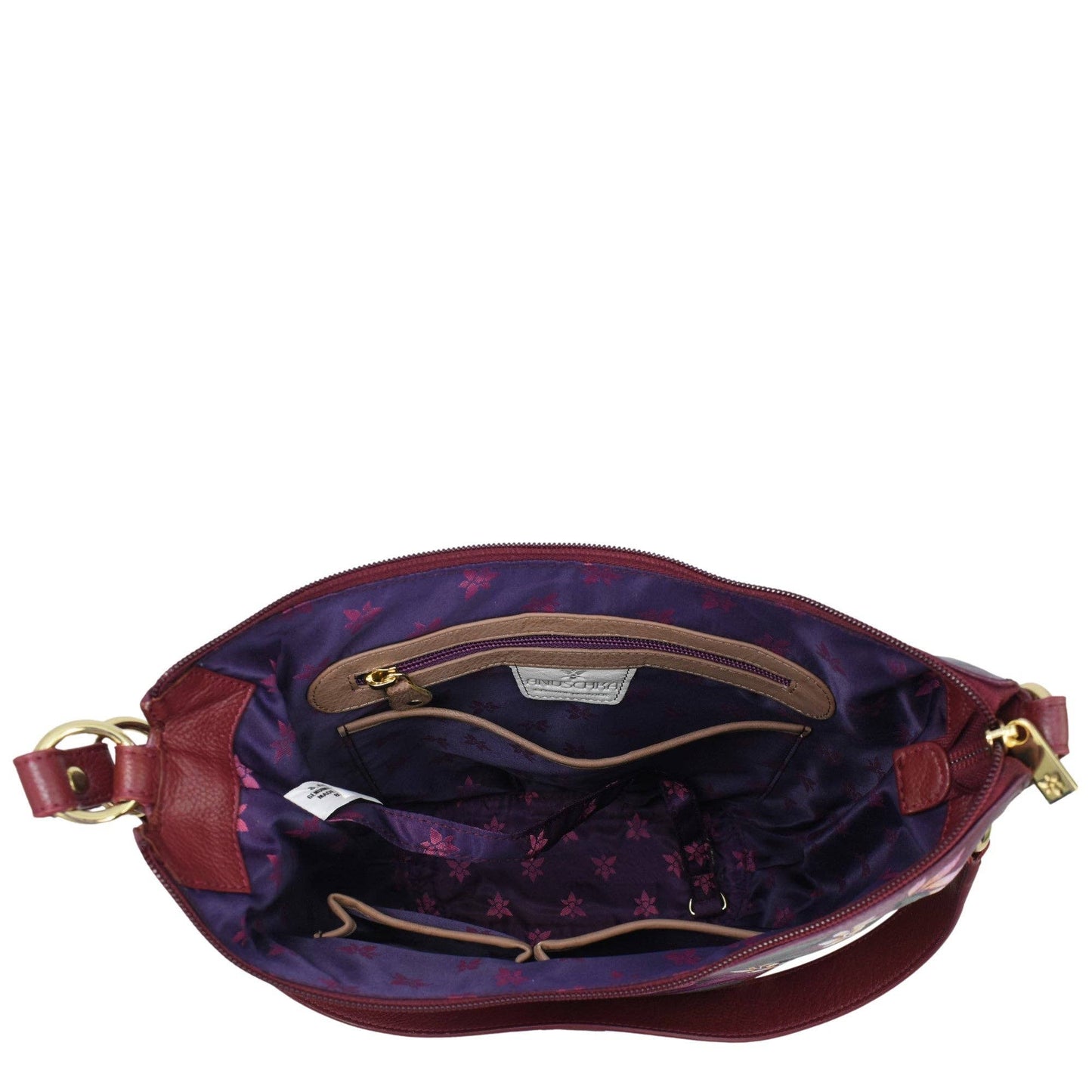Large Shoulder Hobo - Floral Print
