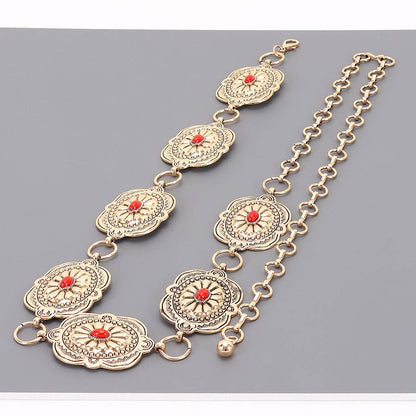 Ornate Disc Chain Belt - RDGD