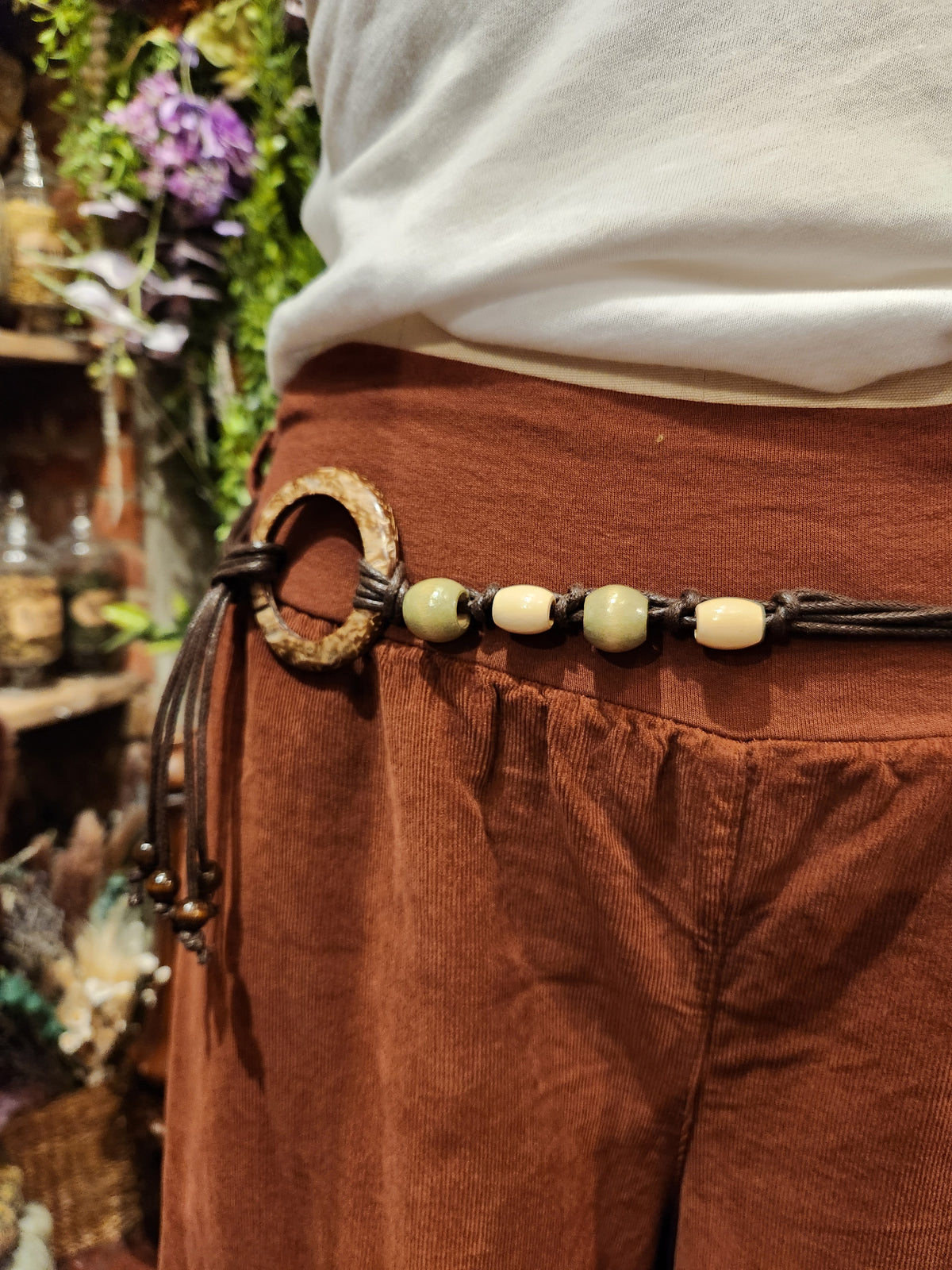 Saga Soft Waisted Belted Pant