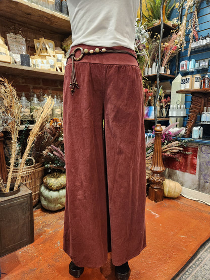 Saga Soft Waisted Belted Pant
