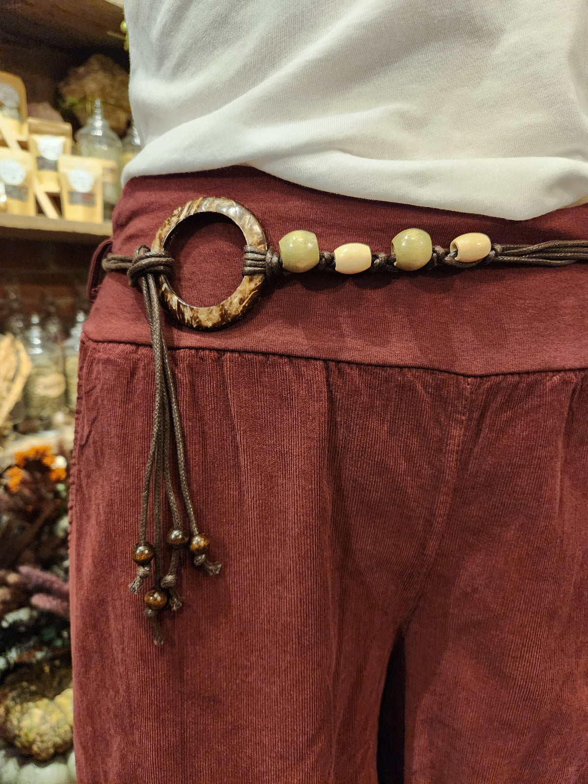 Saga Soft Waisted Belted Pant