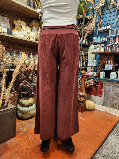Saga Soft Waisted Belted Pant