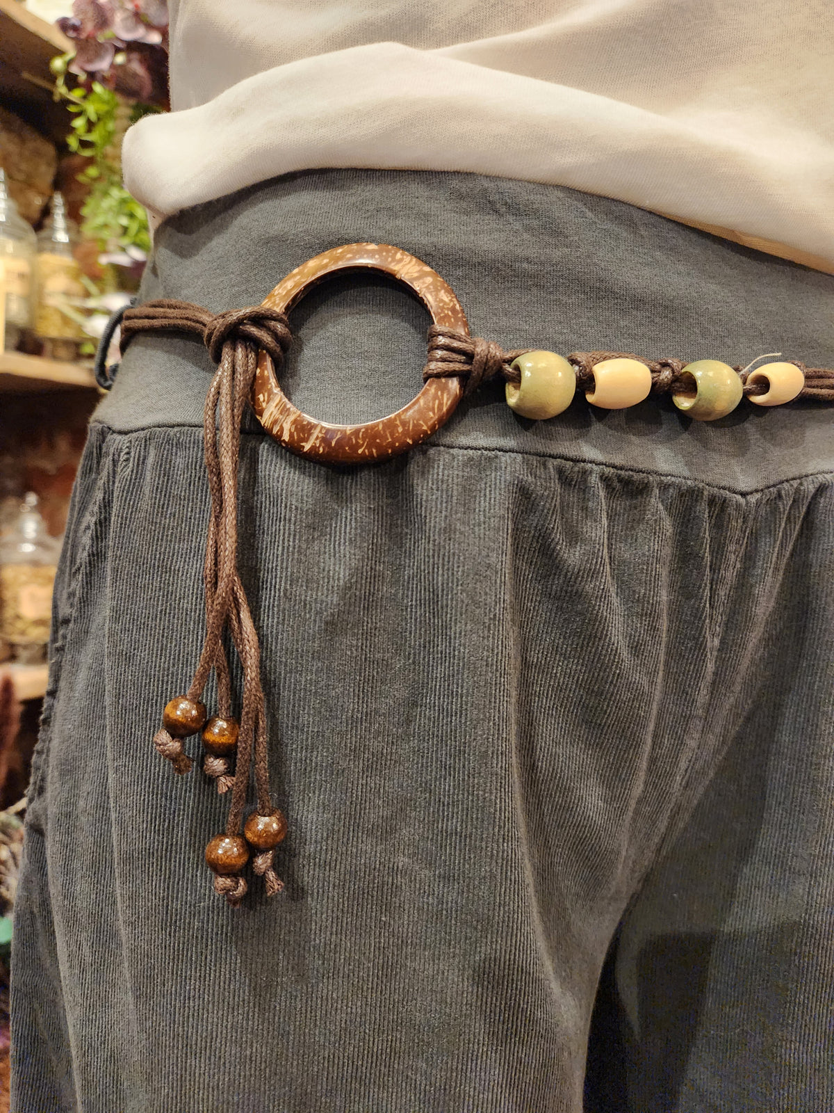 Saga Soft Waisted Belted Pant