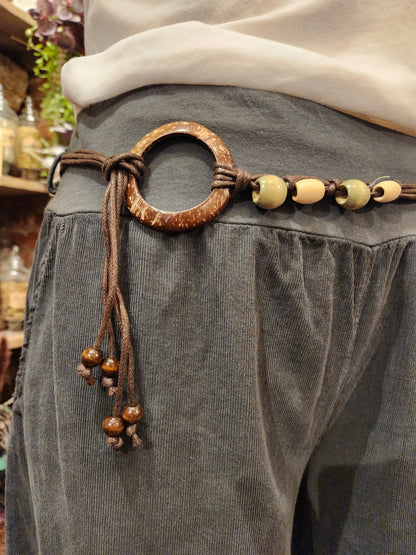Saga Soft Waisted Belted Pant