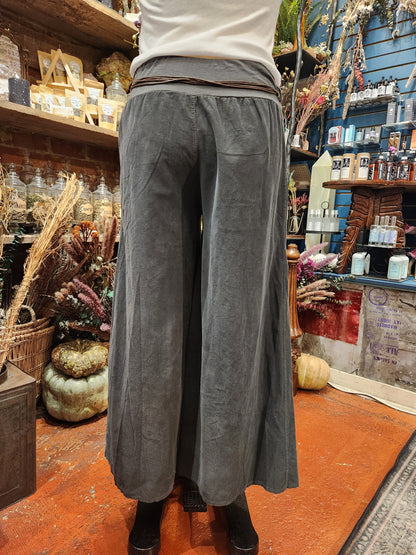Saga Soft Waisted Belted Pant