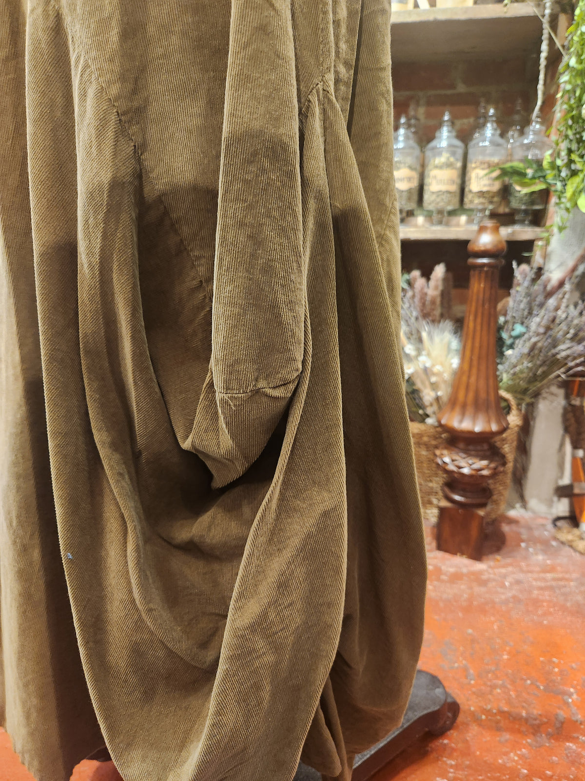 Saga Corduroy Artsy Maxi Skirt