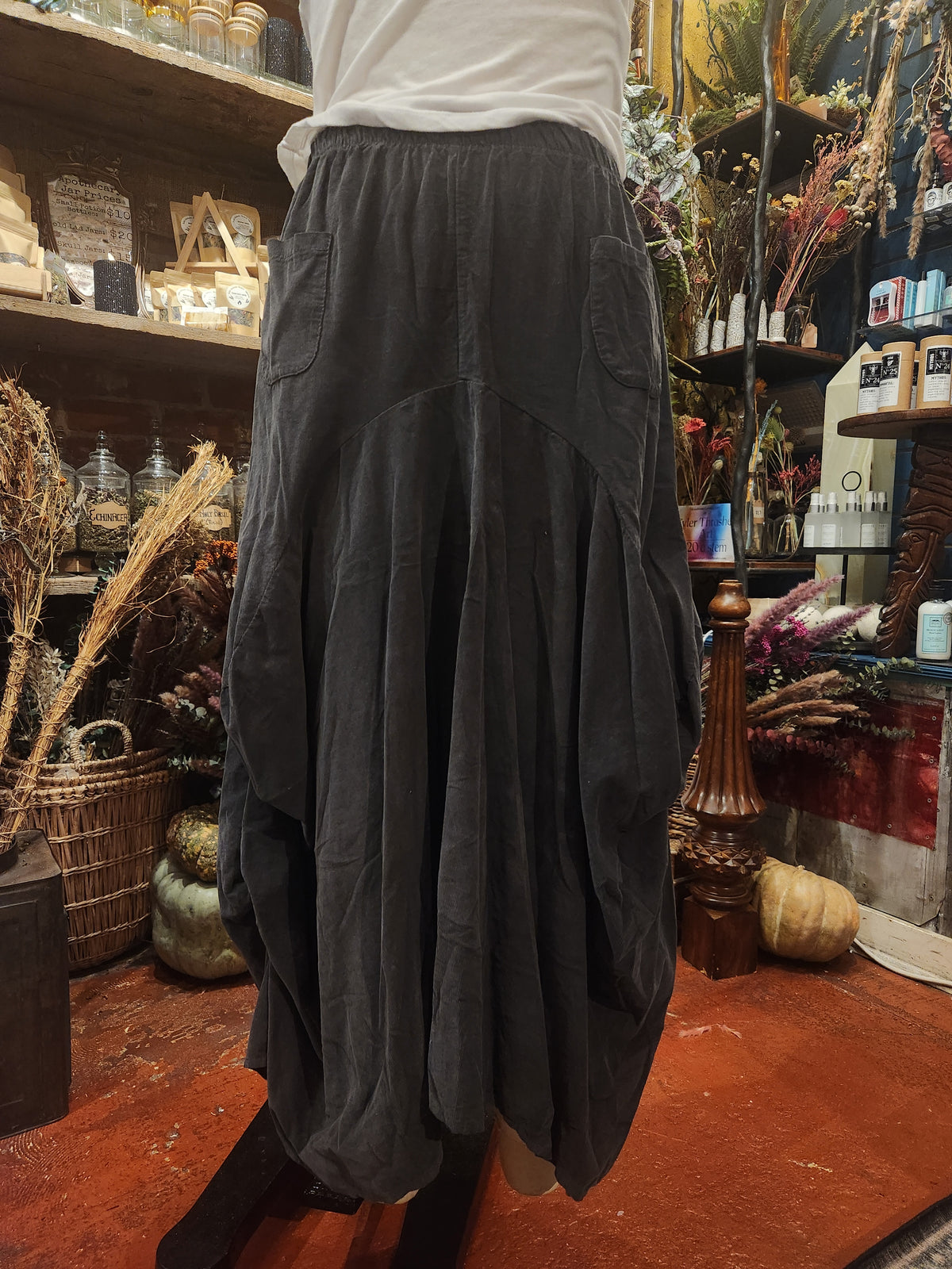 Saga Corduroy Artsy Maxi Skirt