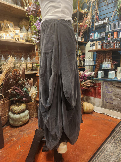 Saga Corduroy Artsy Maxi Skirt