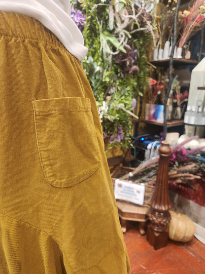 Saga Corduroy Artsy Maxi Skirt