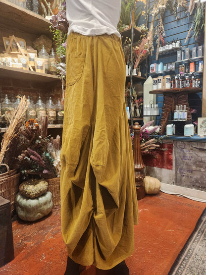 Saga Corduroy Artsy Maxi Skirt