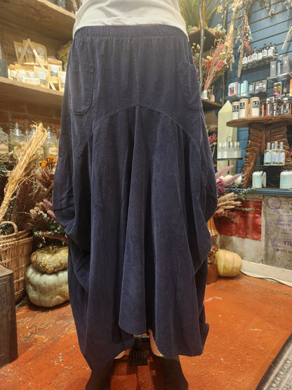 Saga Corduroy Artsy Maxi Skirt