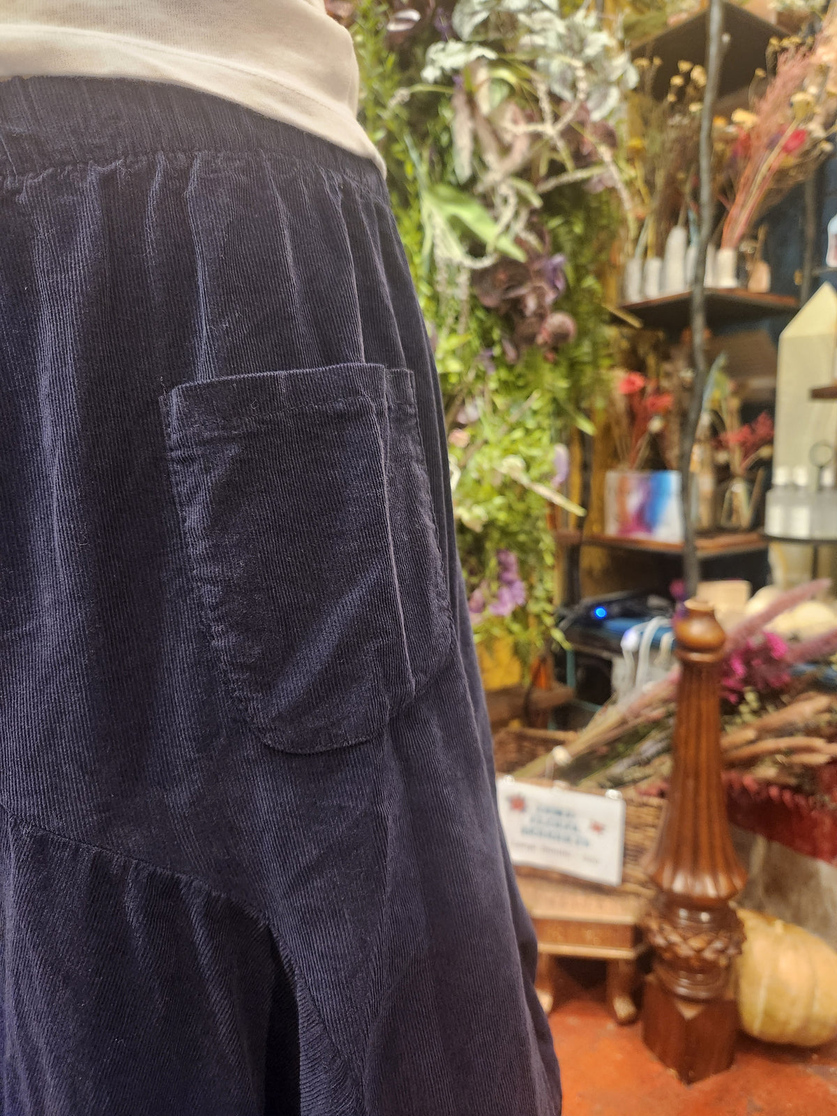 Saga Corduroy Artsy Maxi Skirt