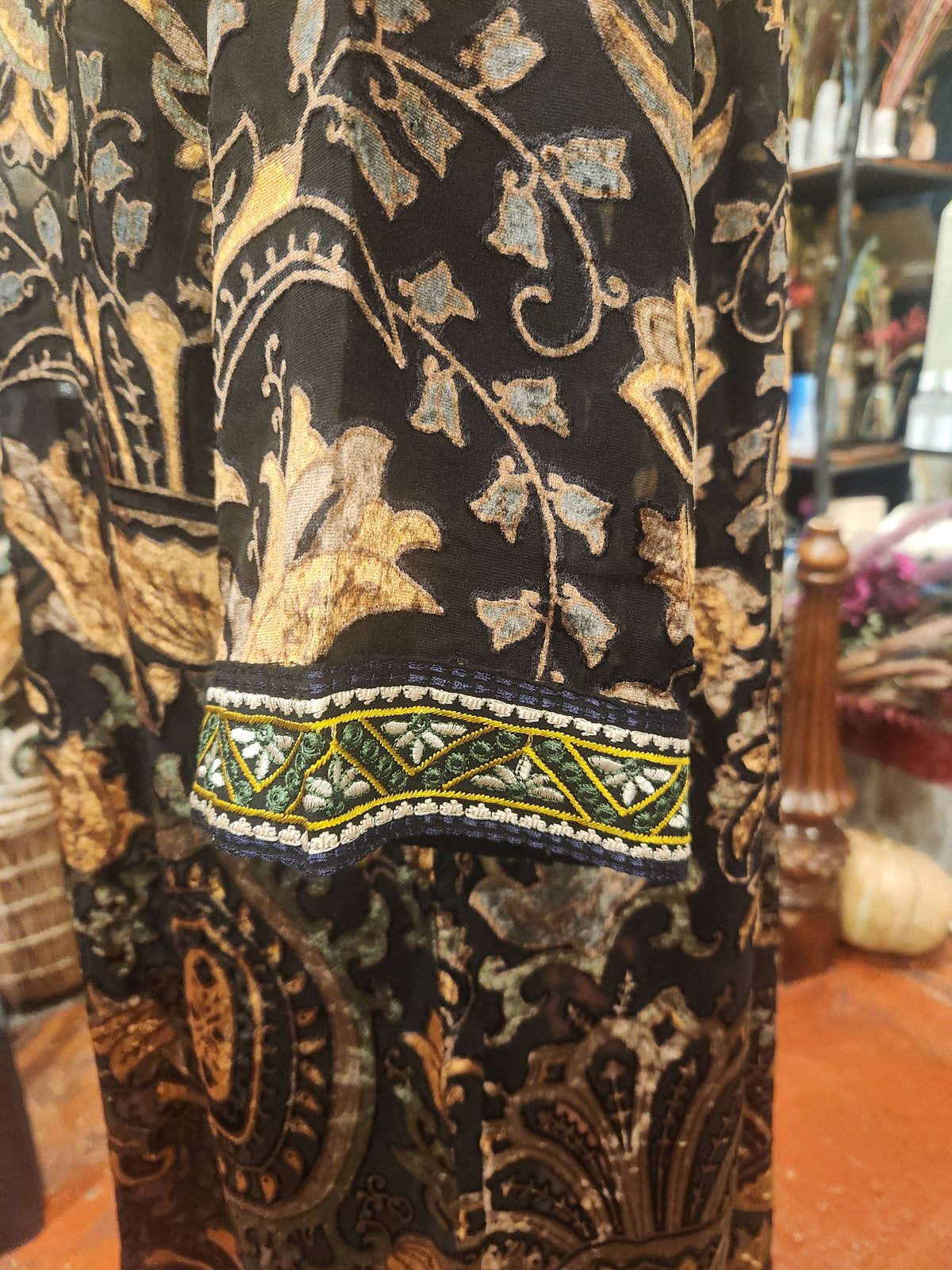 Velvet Open Duster