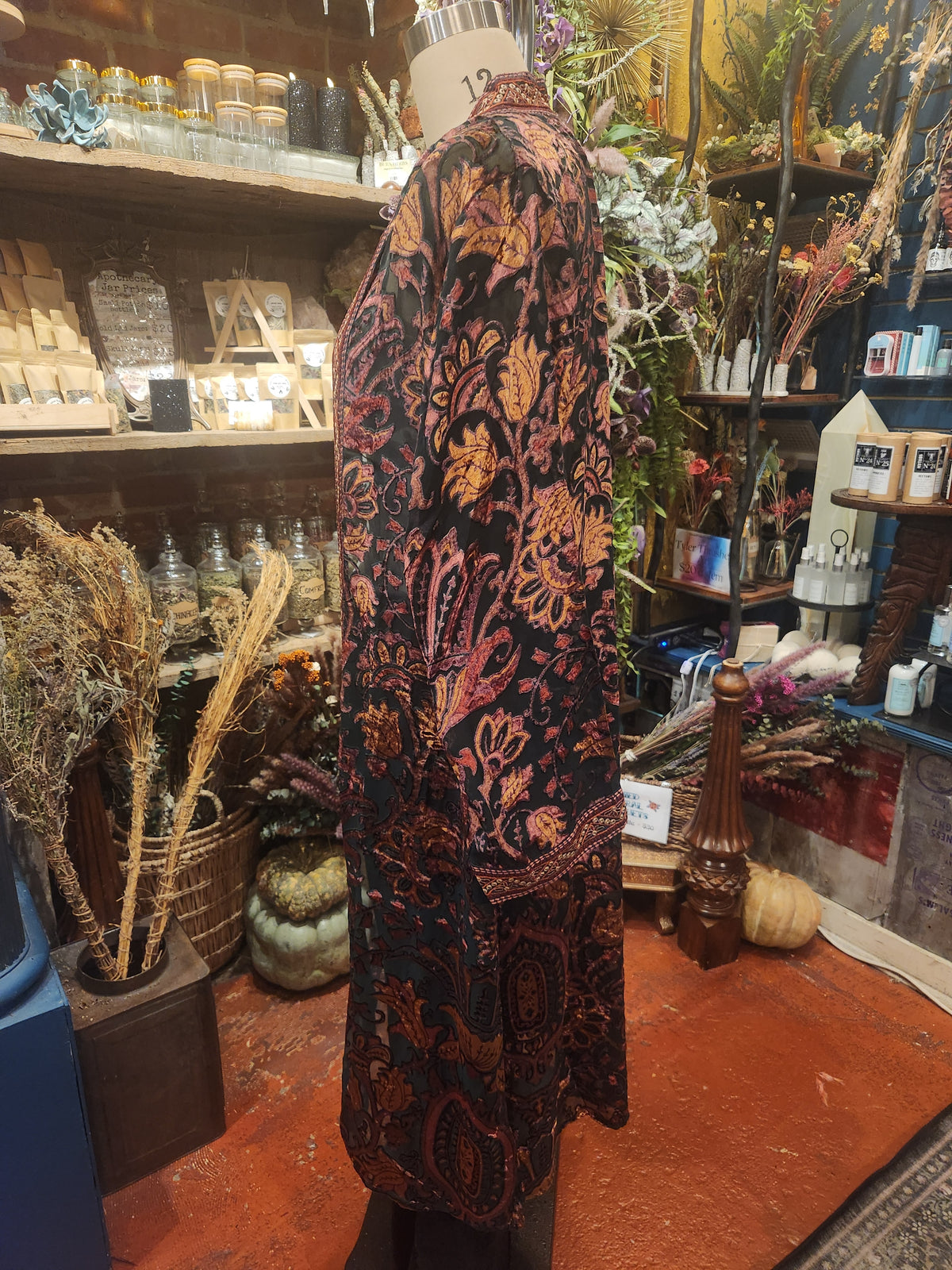 Velvet Burnout Duster