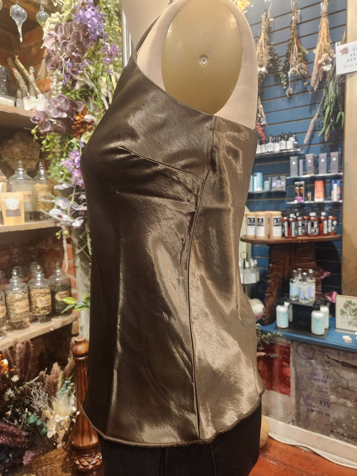 Hammered Satin Camisole