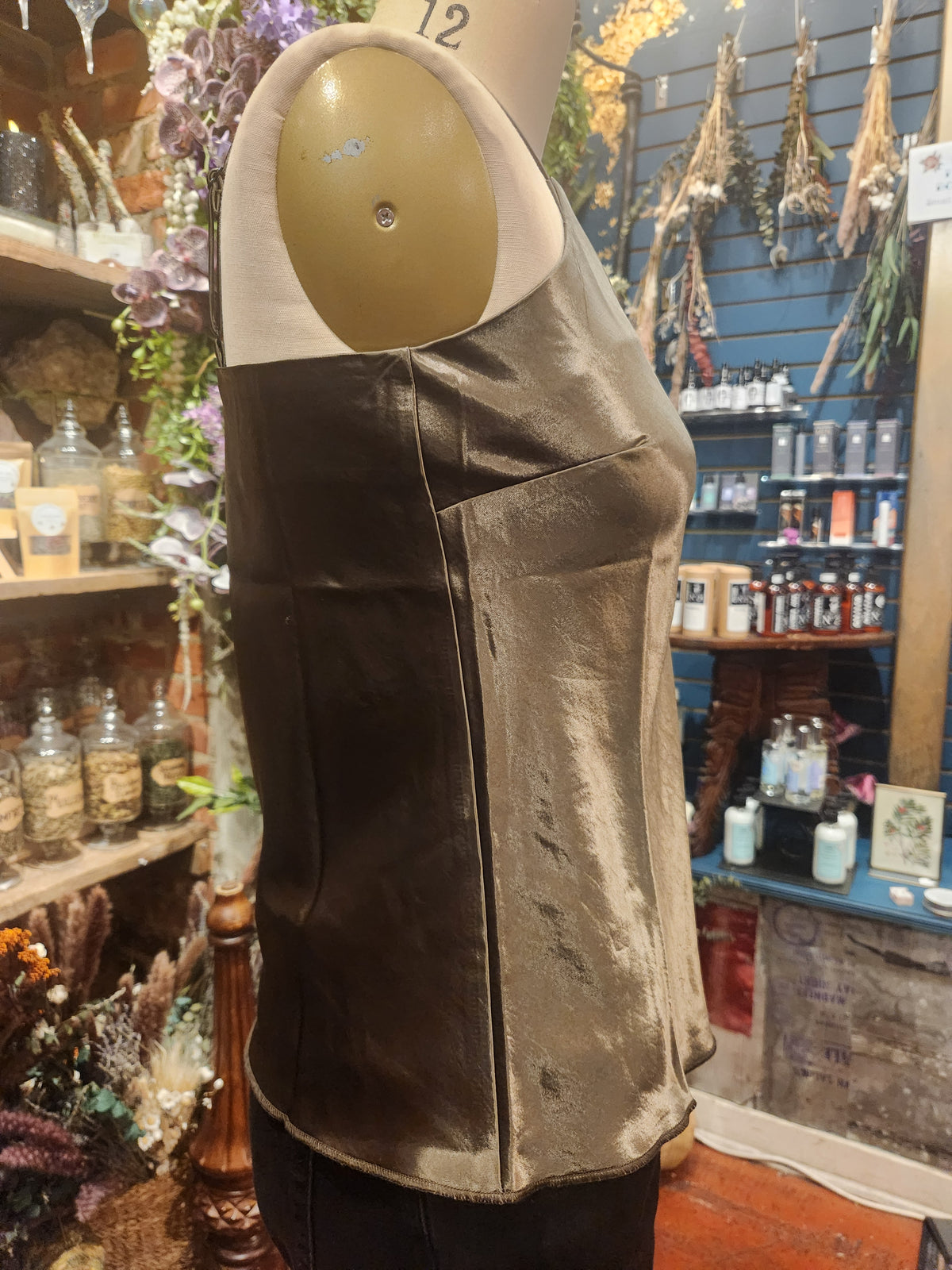 Hammered Satin Camisole