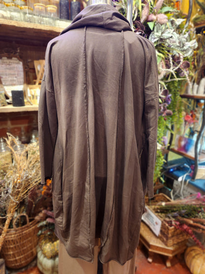 Cotton Scarf Jacket