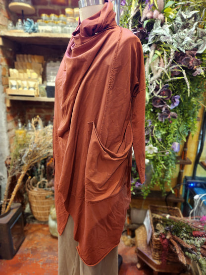 Cotton Scarf Jacket