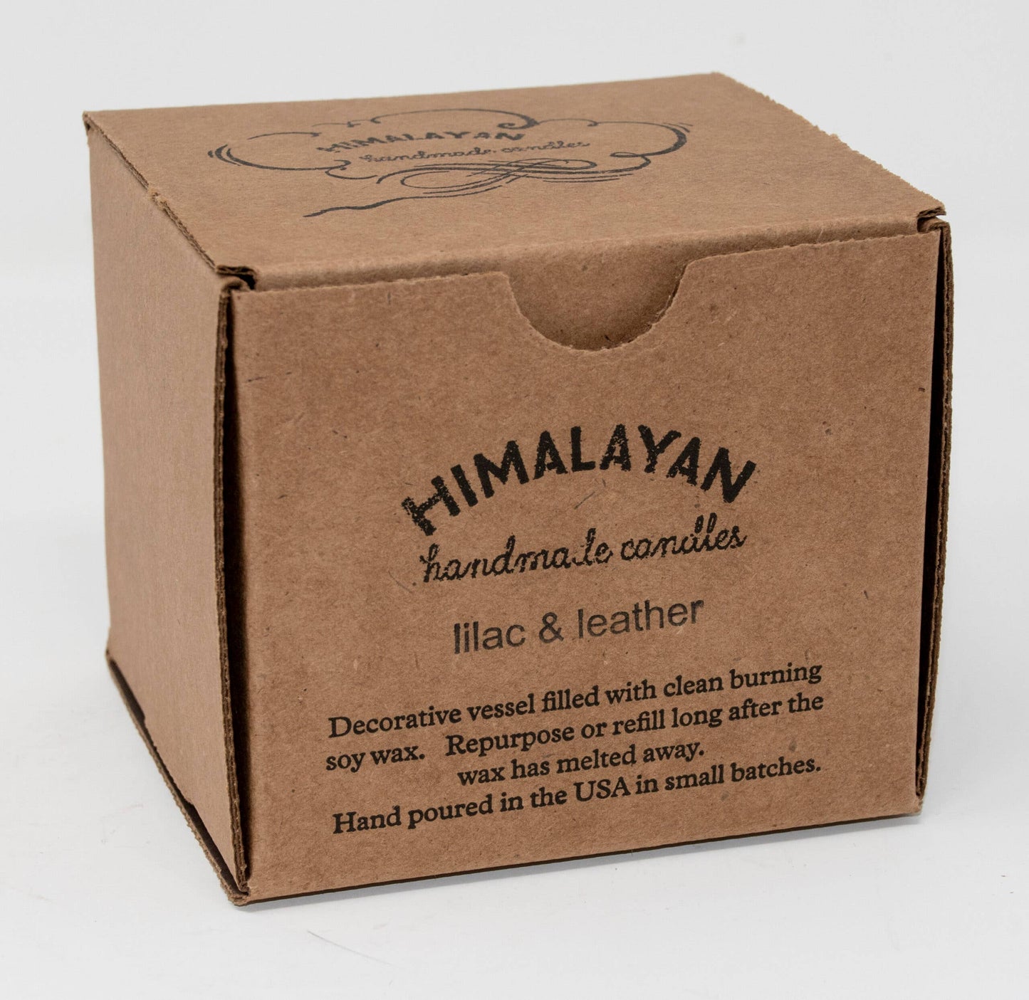 Artisan Blown Glass Tumbler Candle - Pumpkin Sandalwood