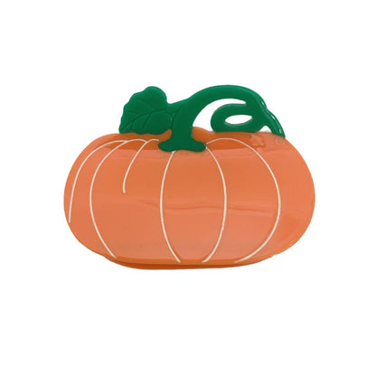 Pumpkin Hair Claw Clip