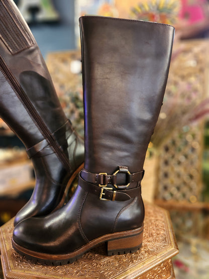 Chacha Boot - Brown Pull-Up