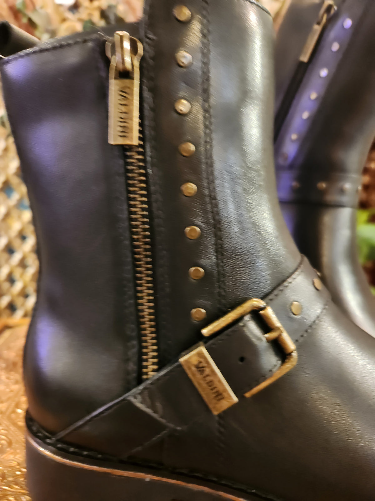 Peggy Black Calf Boot