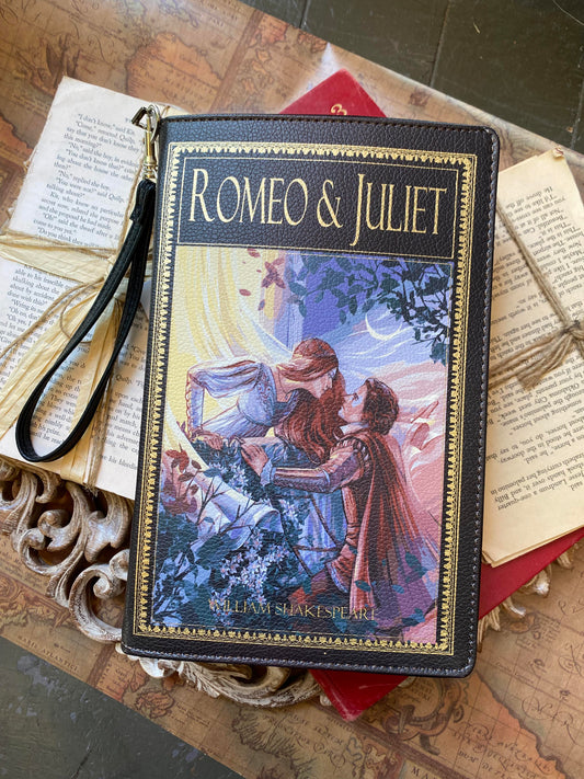 Romeo and Juliet Book Clutch/Crossbody - La De Da