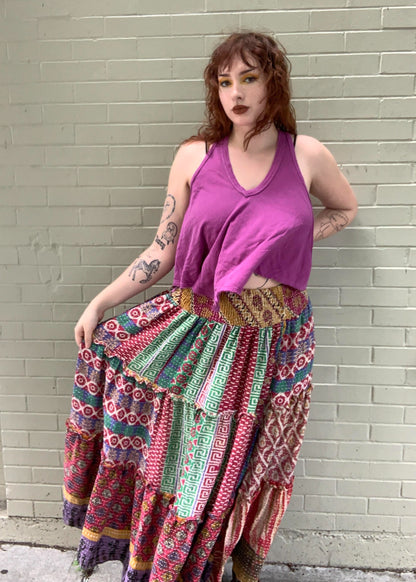 Monarch Maxi Skirt Dress - La De Da