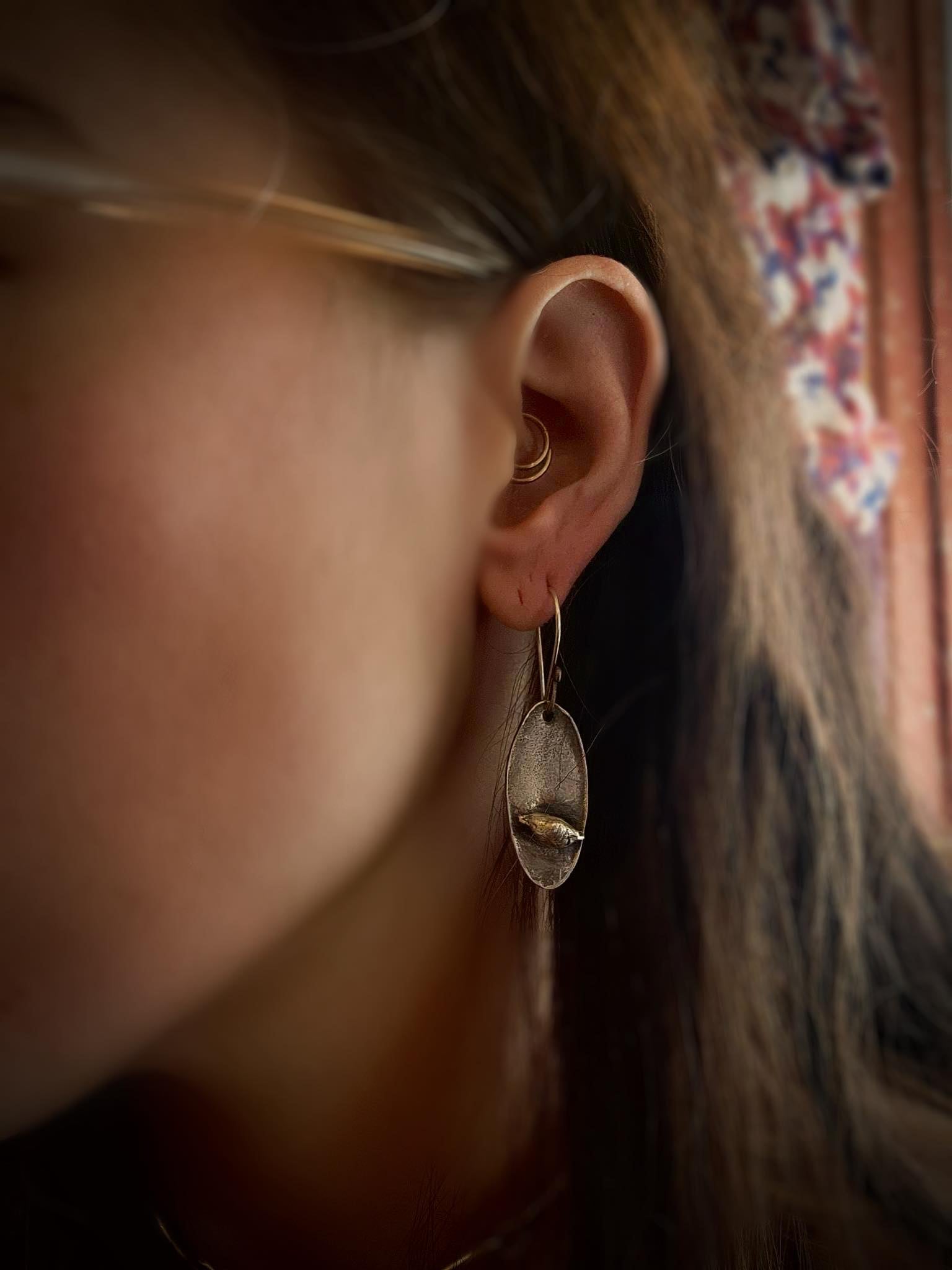 Fine Silver Bird Earrings* - La De Da