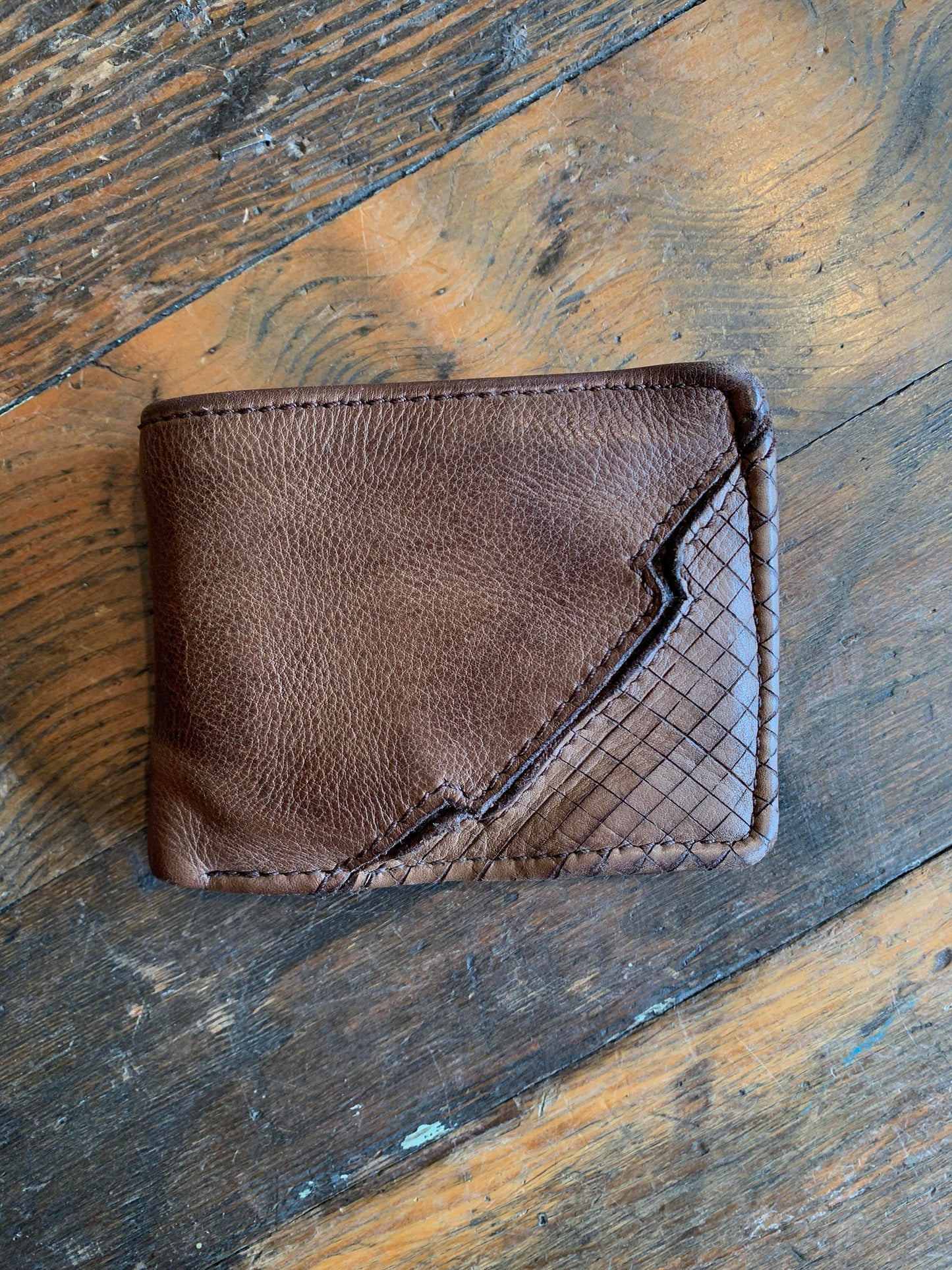 Walnut Gianni Men's Bi-Fold Wallet - La De Da