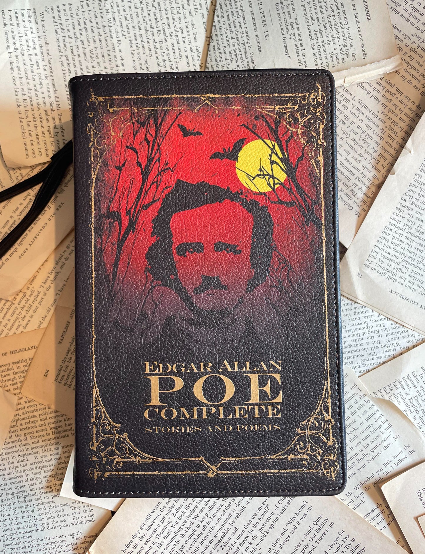 Edgar Allan Poe Book Clutch/Crossbody - La De Da