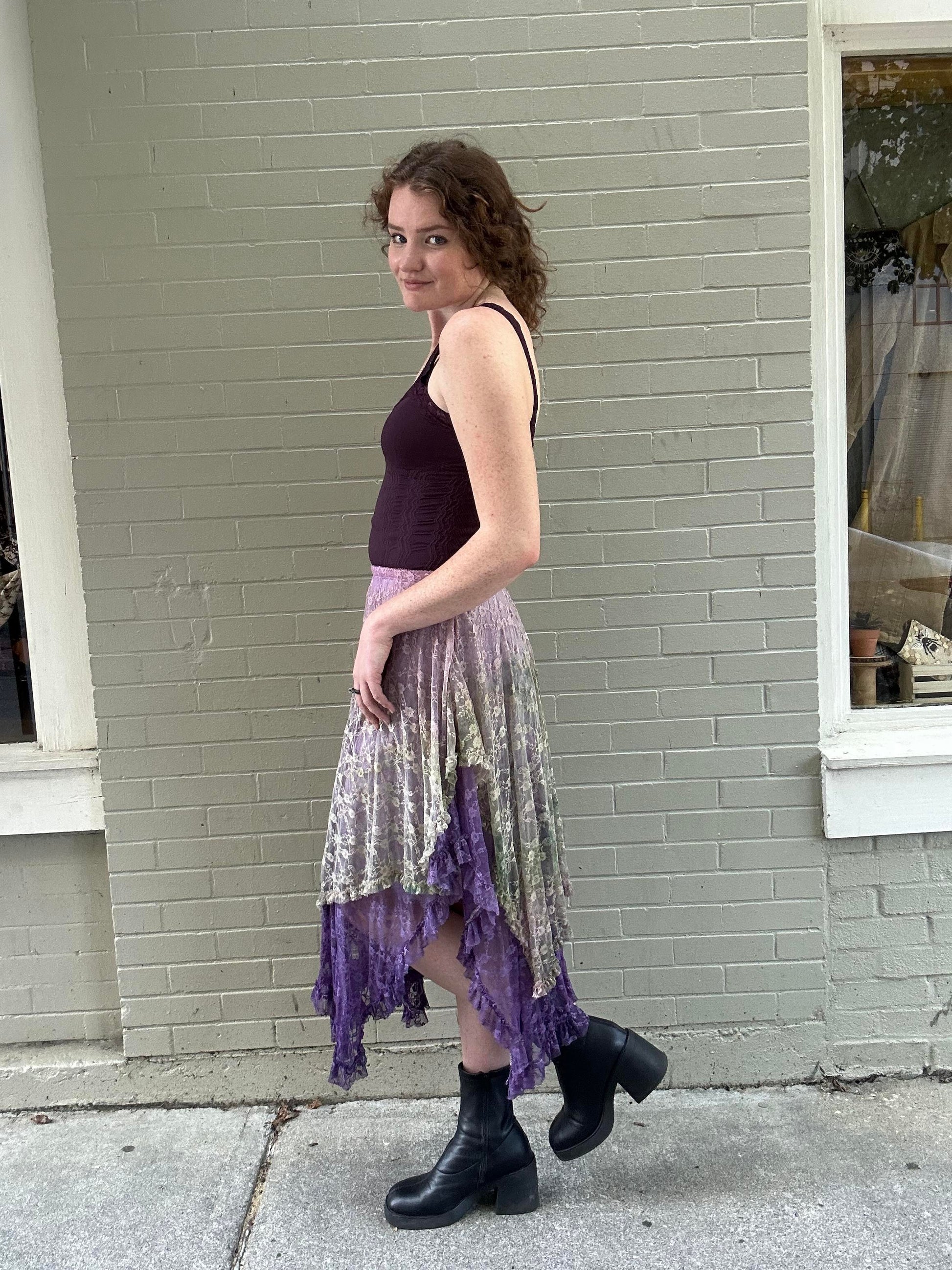 Custom Dyed Slip Skirt - La De Da