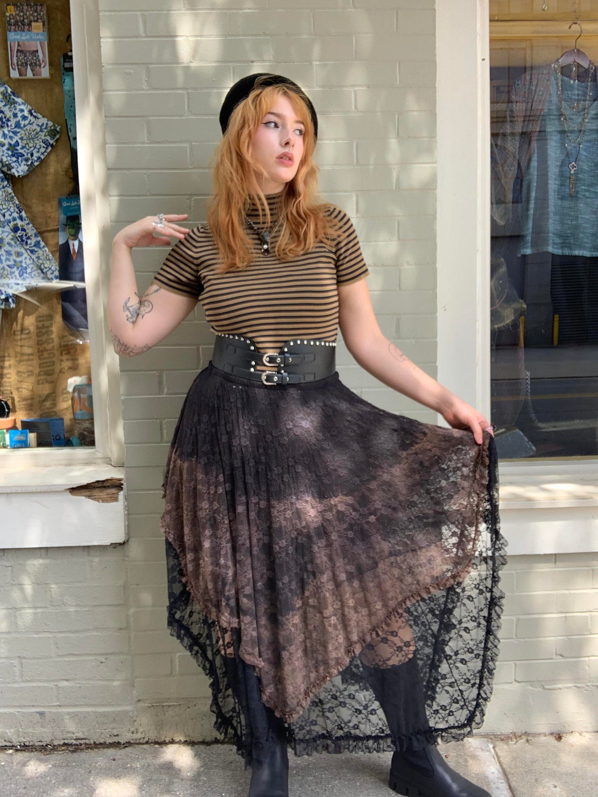 Custom Dyed Slip Skirt - La De Da