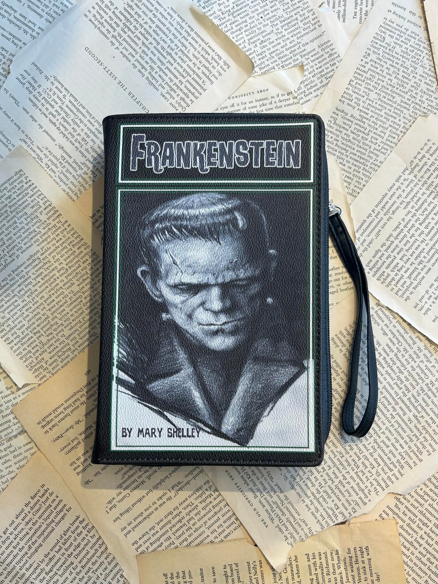 Frankenstein Book Clutch/Crossbody - La De Da