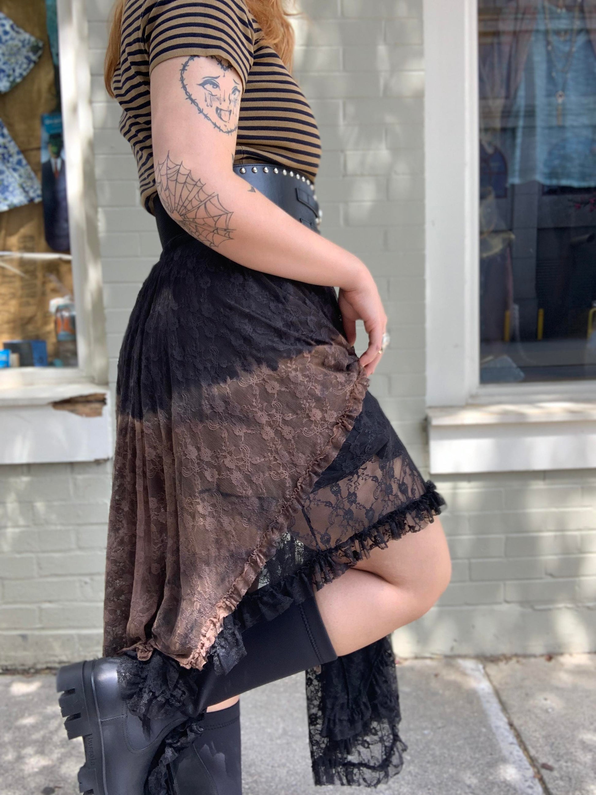 Custom Dyed Slip Skirt - La De Da