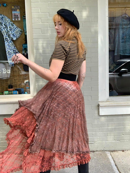 Custom Dyed Slip Skirt - La De Da