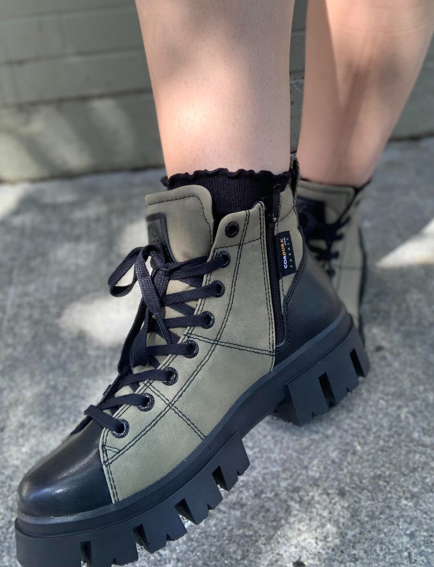 Callidor Lace Up Boots - La De Da