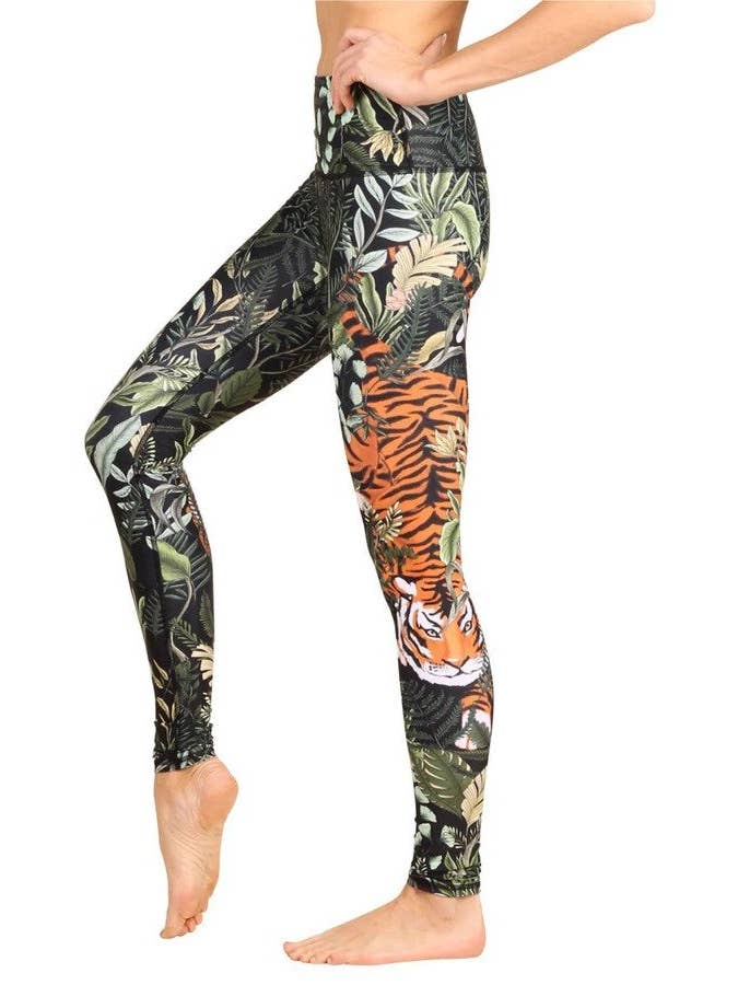 Rawr Talent Printed Yoga Leggings - La De Da