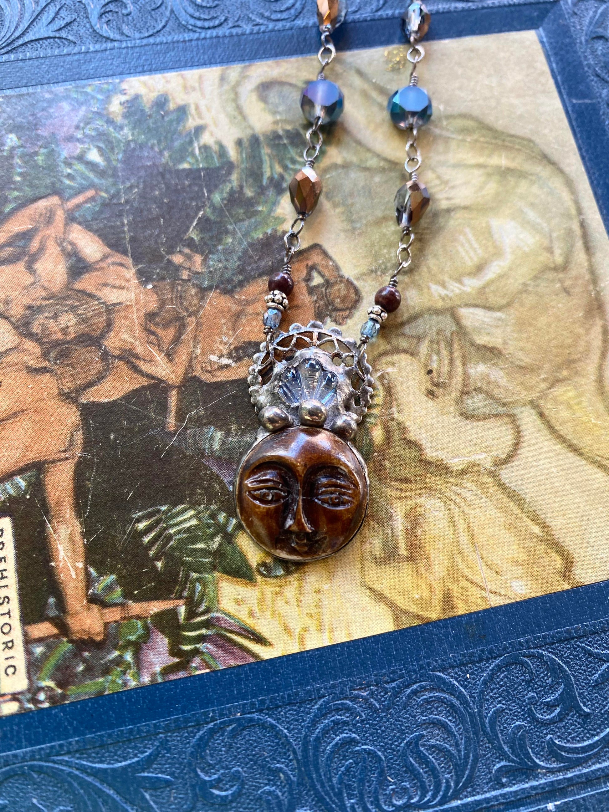 Crowned Moon Goddess Necklace* N120 - La De Da